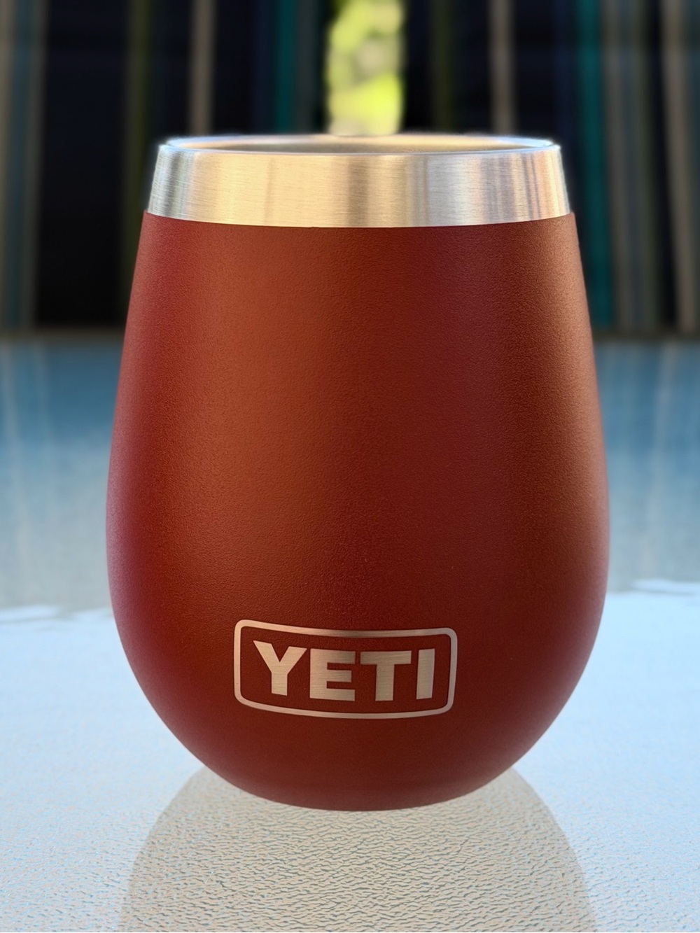 YETI Rambler Harvest Red 10oz Stainless Steel Stemless Wine Tumbler